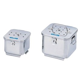 Matsumoto Seiki, Square Cast for Tabletop Autoclave, Lid and Bottom Opening, 6.3 x 6.3 x 4.3 inches (160 x 160 x 110 mm), GL