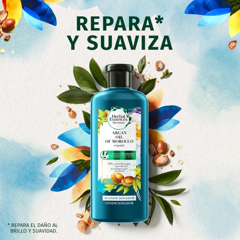 Acondicionador Herbal Essences Bíorenew Argan Oil Of Morroco