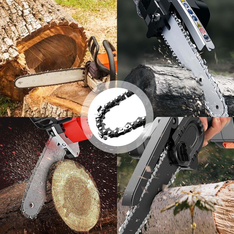 tintoke Pack of 6 Saw Chains, Chainsaw Chain, Saw Chain