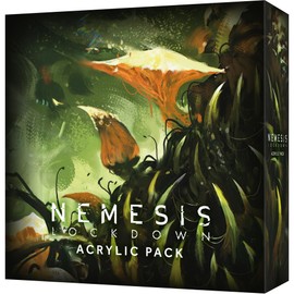 Awaken Realms | Nemesis Lockdown: Deluxe Acrylic Tokens | Board Game Accessory | Ages 14+