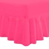 Plain Dyed Fitted Valance Box Bed Sheets Luxury Combed Poly-Cotton