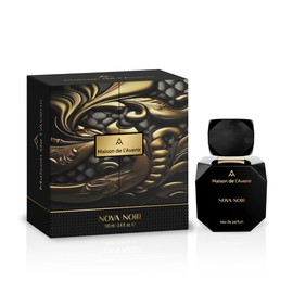 Maison de l'Avenir Nova Noir – ELIXIR COLLECTION | Oriental Woody Fragrance | Unisex Cologne & Perfume | Natural & Essential Oils | Eau de Parfum (48 Hours) | Made in UAE | 100ml / 3.4 fl. oz.