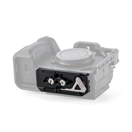 TILTA ARCA Base Plate Compatible with A1 II/A9 III with Cable Pass - Black TA-T66-ABP-B