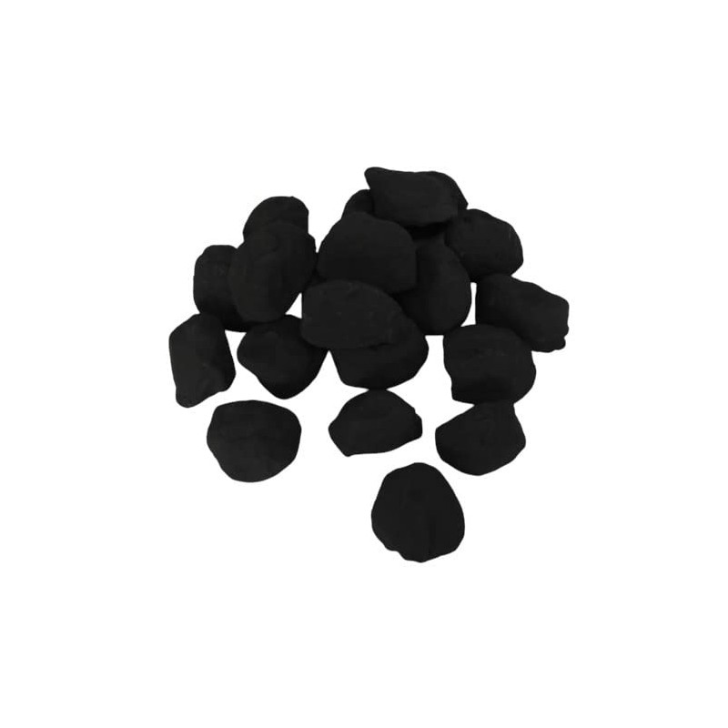 Gas Fire Coals 20 Replacement Random Shaped Cast Coals In