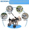 BECROWM Small Dog Wheelchair for Back Legs, Light Weight Dog&Cat&Pets