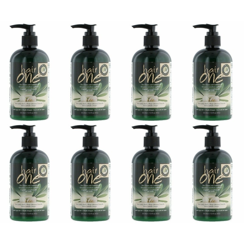 Hair One Hair Cleanser & Conditioner with Argan Oil for