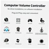 Operitacx USB Volume Control with Mute Switch, Adjustable Volume Control