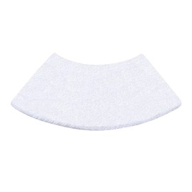 sigaer Bath Mats Non Slip Washable, Curved Bath Mat for Bathroom and Shower, Strong Water Absorbent Bathroom Rug, Ultra Soft Microfiber Bathroom Carpet, Machine Washable, 43.3 × 17.7 × 0.98in,White