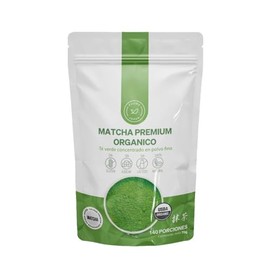 TÉ MATCHA PREMIUM ORGÁNICO UJI FUJIRO AUTENTICO JAPONÉS (70g) Rendimiento 140 porciones Ceremonial-Premium, 100 Puro, Sin Azúcar, certificado USDA y  