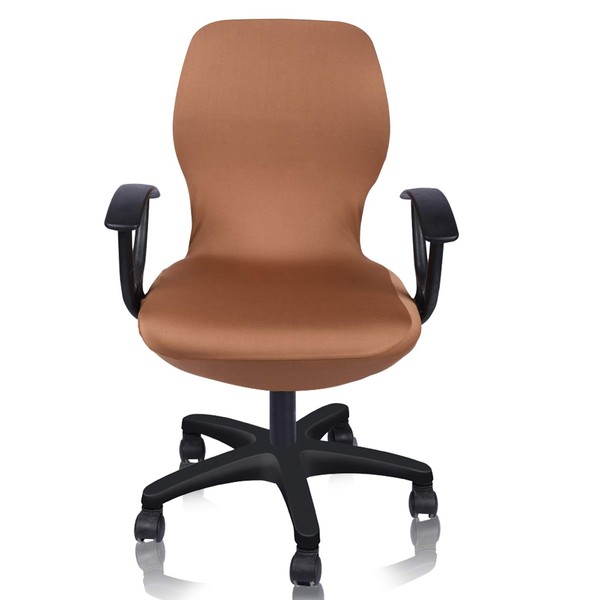 Deisy Dee Computer Office Chair Covers Pure Color Universal Chair