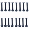 ANCLLO 16pcs 35mm Skateboard Screws Longboard Hardware Set Skate Bridge