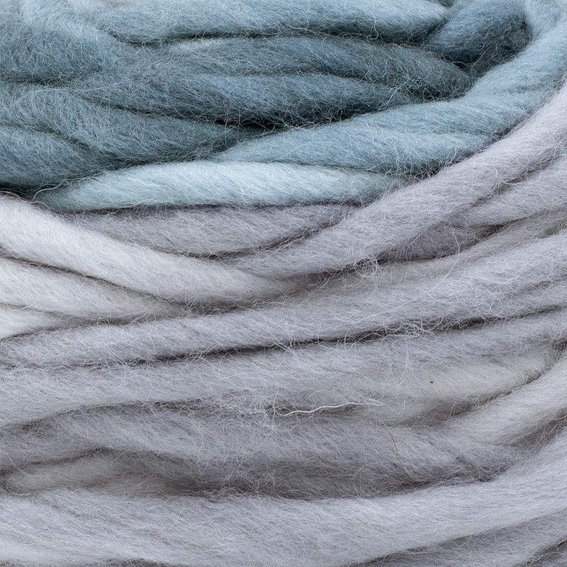 Lion Brand Yarn Wool-Ease Roving Yarn, Denim