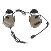 Shooting Headset Shooting Earmuffs Ear Hearing Protection Headphones Sound Amplification