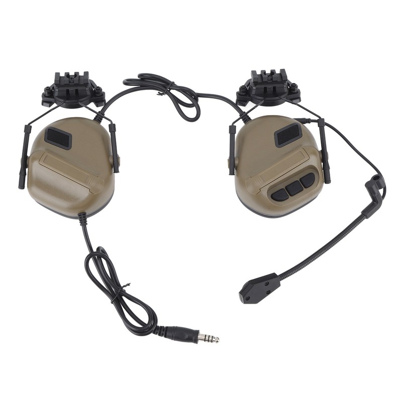 Shooting Headset Shooting Earmuffs Ear Hearing Protection Headphones Sound Amplification