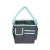 Everything Mary Deluxe Store and Tote, Heather Grey & Teal