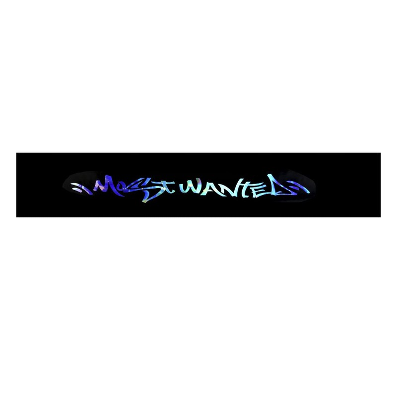 Sticker Car Front Rear Window Windshield Colourful Reflective Cover Decoration