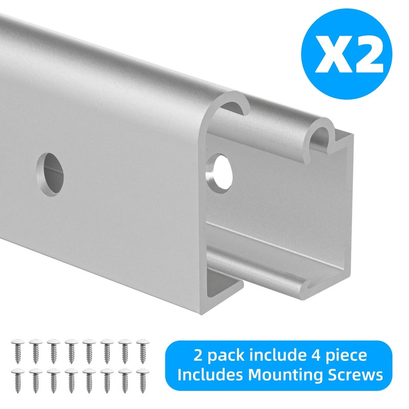 EXCELFU Aluminum RV Table Support Trim Camper RV Table Mount