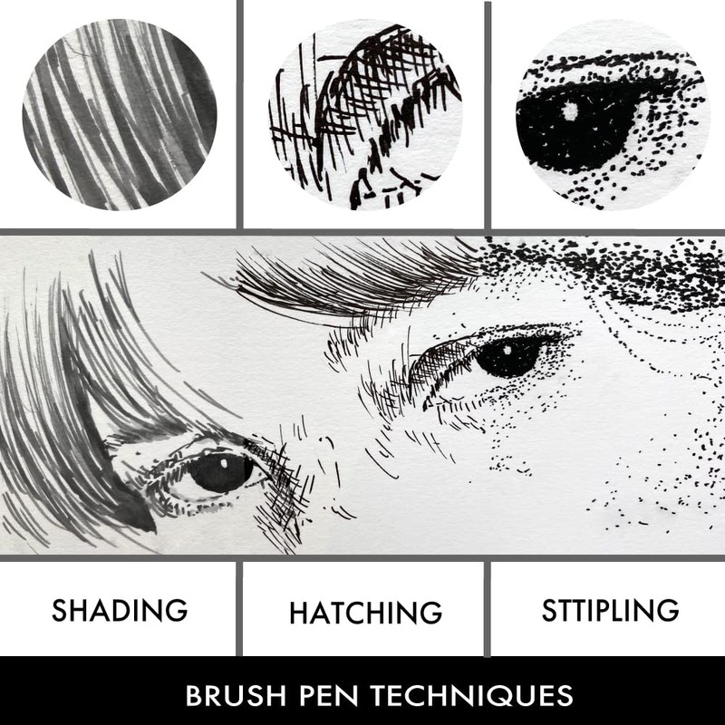 Kuretake INKTOBER special set (5 pcs set)