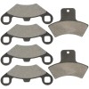 Caltric Front Rear Brake Pads for Polaris Magnum 500 1999