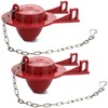 2 Pack 2-Inch Universal Toilet Flapper Replacement Kit - Fits