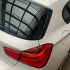 2pcs Rear Window Side Spoiler Canard Wing Glossy Black Replacement