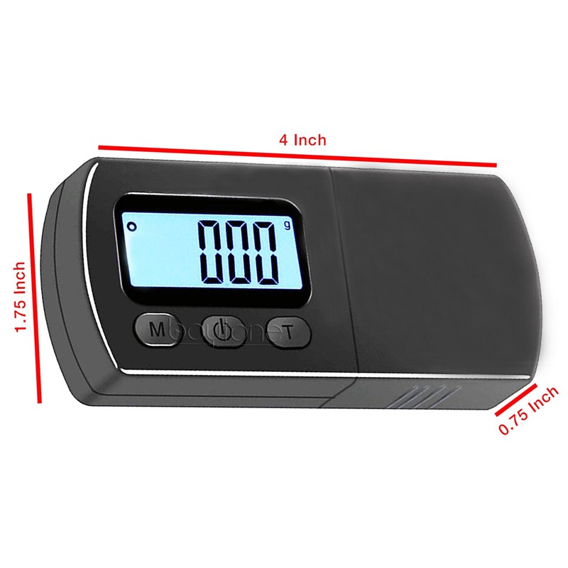 Boytone BT-SC Digital Turntable Stylus Force Scale Gauge Tester, Blue