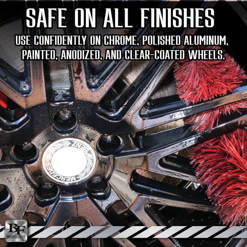 Blackfire Tire and Wheel Cleaner | Powerful Gel Formula for