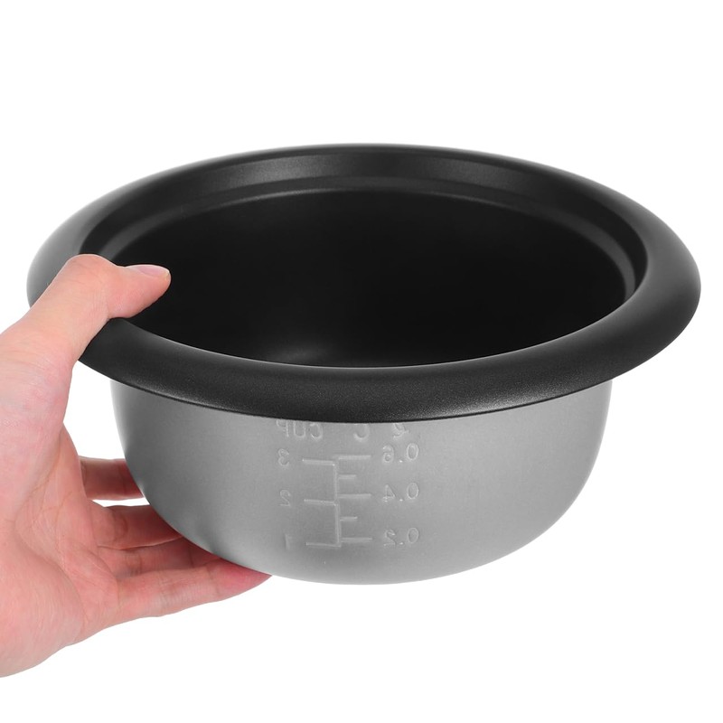 MOLUCKFU Rice Cooker Inner Pot Stainless Steel Non-stick Replacement Cooking