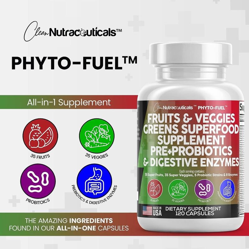 Fruits & Veggies Supplement Reds & Greens | 70+ Fruit