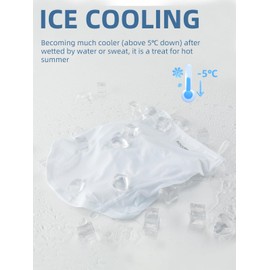 ROCKBROS Neck Gaiter Face Mask Scarf Bandanas Tube UV Protection UPF 50+ Headwear Balaclava Outdoor Sport for Men and Women