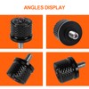Sresk Motorcycle Fender Rear Seat Bolt 1/4"-20 Thread Screw Nut