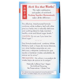 Sugar Level Tea, 20 Bags by Bravo Tea & Herbs (Pack of 2)2