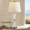 Touch Control Table Lamp for Bedrooms 3 Way Dimmable White