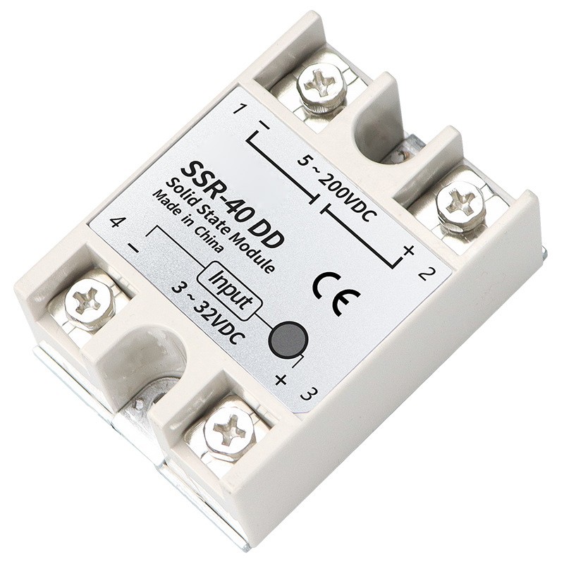 Solid State Relay Pure Red Copper Intelligent Chip Stable Performance