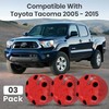 AC Heater Knobs (Set of 3) for Toyota Tacoma 2005-2015
