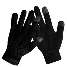 Dream Things Children's Sleep Gloves, Atopic, Moisturizing, Prevents Rashes, Hand Care, Smartphone Compatible, 100% Pure Cotton, Gentle on the Skin, Hand Eczema, Cracks, Virus Prevention, Sleeping, For Nights, Autumn and Winter, black 1 pair