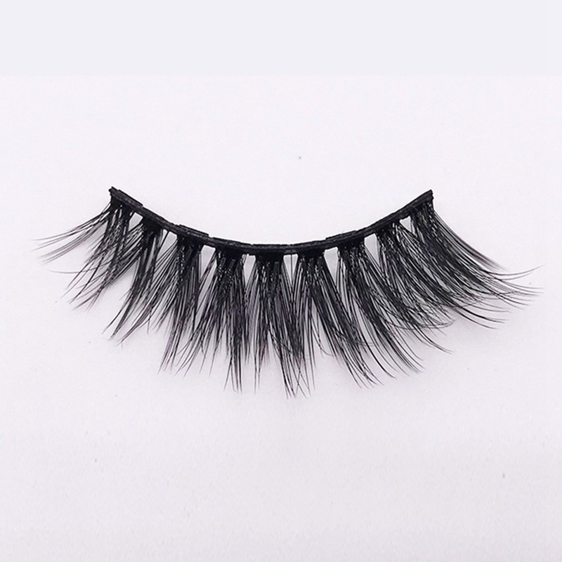 20pcs Magnetic 3D False Eyelashes Reusable Fluffy Magnetic Artficial Lashes