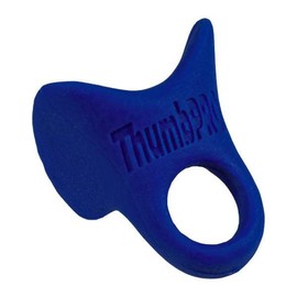 ThumbPRO Baseball Thumb Guard - Batting Aid & Grip Enhancer - Reduces Sting, Improves Swing - for Baseball & Softball - All Levels, Left/Right Hand - 3 Sizes:_Nitro Navy_Large