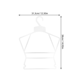 CAXUSD Baby Clothes Hangers Plastic Kids Hangers for Infant Clothes Drying Rack Non-Slip Toddler Organizer Space Saving