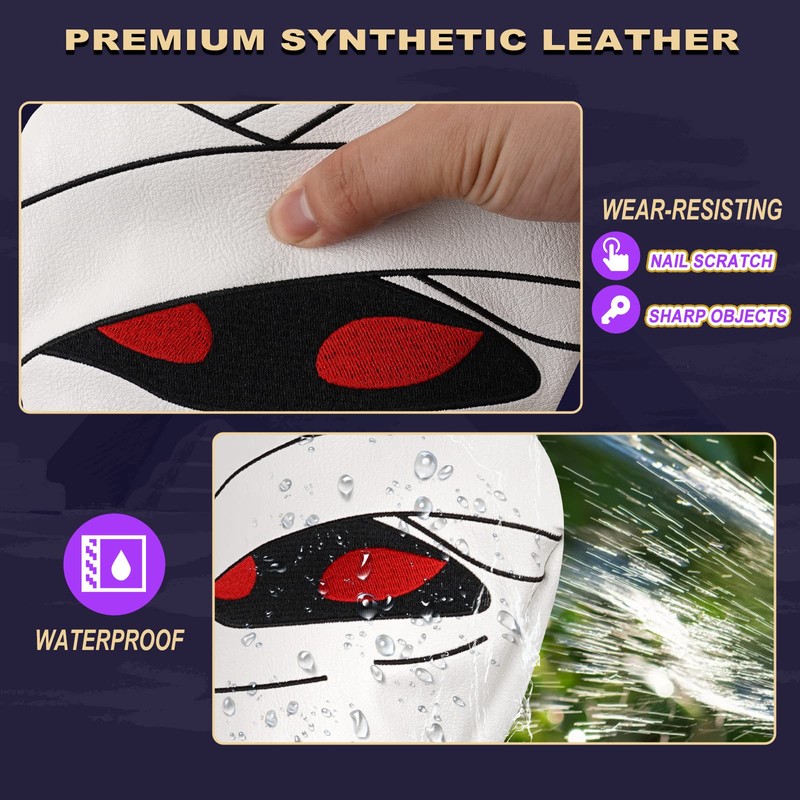 Golf Club Head covers Hybrid Utility Rescue with Interchangeable Number