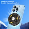 Tablet Cooler Semiconductor Magnetic 3 Speeds Tablet Radiator for Phone
