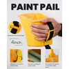 Voomey Paint Bucket Hand Held - Integrated Magnetic Brush Grip,
