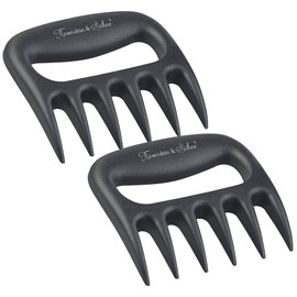 Rosenstein & Söhne Meat Claws: Set of 2 Meat Claws Made of Heat Resistant Plastic, BPA Free (Pulled Pork Chopper, BBQ Claws, Heat Resistant)