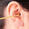 6 Pieces Bamboo Ear Cleaner Wood Ear Pick Bamboo Ear