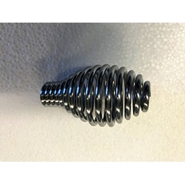 RCK Sales Wood Burning Stove & Insert 1/2" Satin Nickel Chrome Spring Cool Touch Handle