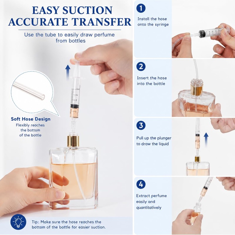 12 Pcs Perfume Making Kit – Perfume Syringe Extractor Set