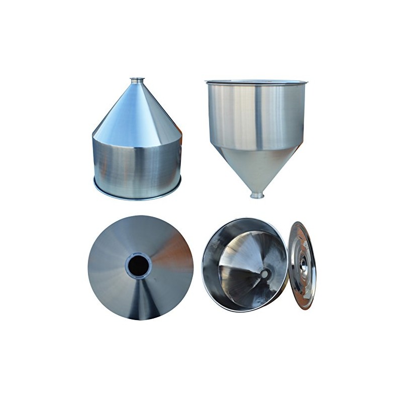 INTSUPERMAI 50L Fillng Machine Hopper for Filling Machine 5-5000ml