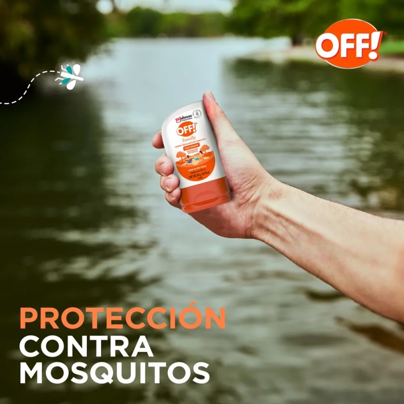 Repelente de Mosquitos en Crema OFF Family 60g