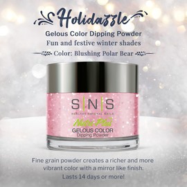 SNS Nails Dipping Powder Gelous Color - Holidazzle Collection - HD07-1oz