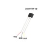 uxcell® 10pcs 3 Pins Unipolar Hall Effect Sensor Magnetic Detector